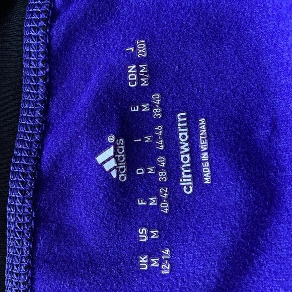 Climawarm Adidas Leggings Warm Workout Pants - Picture 5 of 6